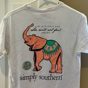 Size S, used, SS shirt